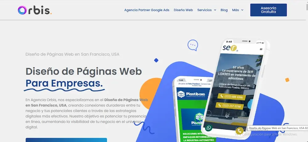 5 mejores agencias de Diseño Web en San Francisco, California Agencia Orbis
